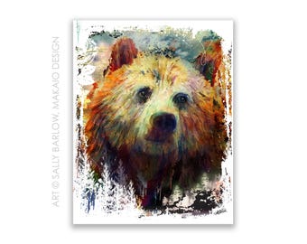 Art Print ~ Untamed Terrain Bear