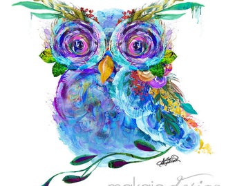 Garden of the Wild Owl