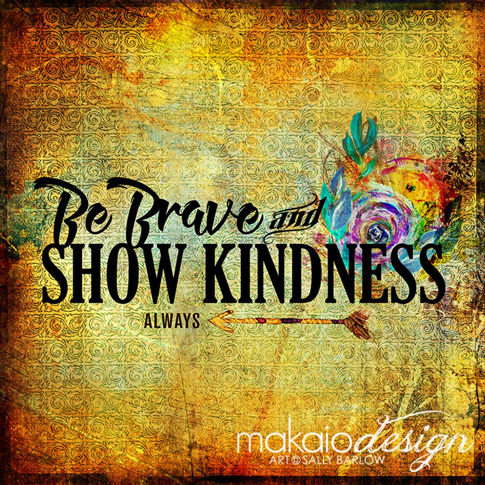 Kindness Word. Sally_Barlow. Show kindness