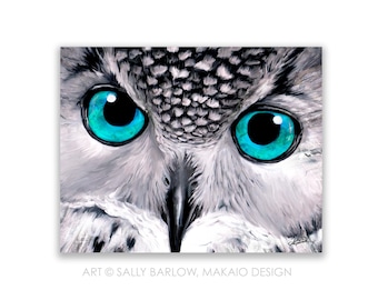 Art Print ~ Aqua Eyes