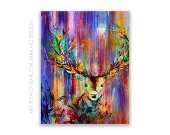 11x14 Art Print ~ Enchanted Deer