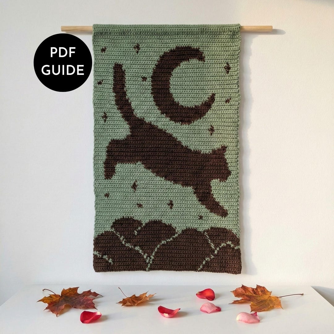 Crochet Wall Art Pattern | Easy Crochet Wall Hanging | Beginner Crochet ...