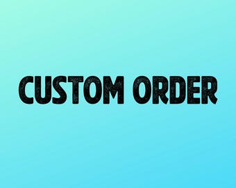 Pedido personalizado