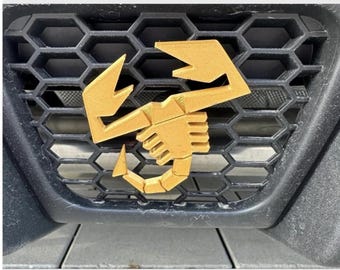 Abarth 500 / 595 / 695 Scorpion Diffuser Emblem - Etsy
