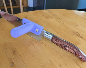 Knife Guide Arthritis Aid – Adaptive Kitchen Knife Stabilizer for Limited Grip Strength