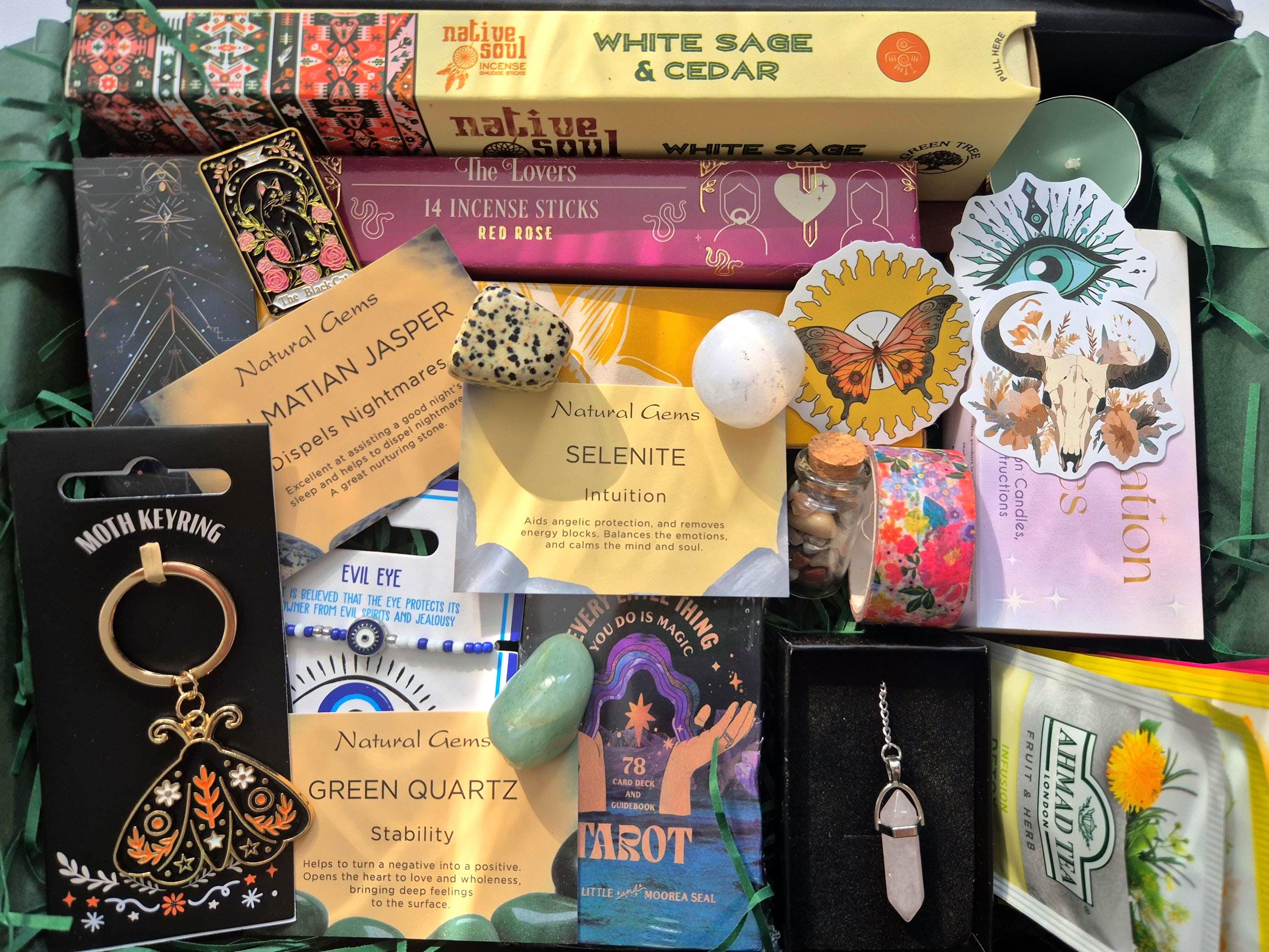 Big Mystery Grove Box: Intuitive Crystal Ritual Kit / Spiritual