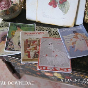 PDF Vintage Magazines 1922-1925 dla Dollhouse DIGITAL DO POBRANIA