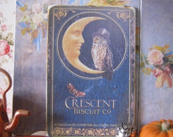 Crescent Moon Sign/Print for Dollhouse