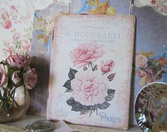 A Bougeault Sign/Print for Dollhouse Miniature