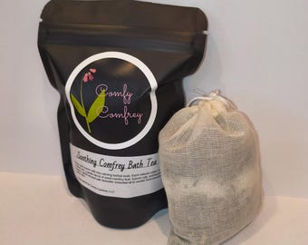 Beinwell-Badetee - Kräutersoak zur Entspannung, bei Muskelkater & natürliches Baderitual