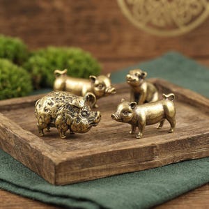 ヴィンテージの豚の置物 - Etsy 日本