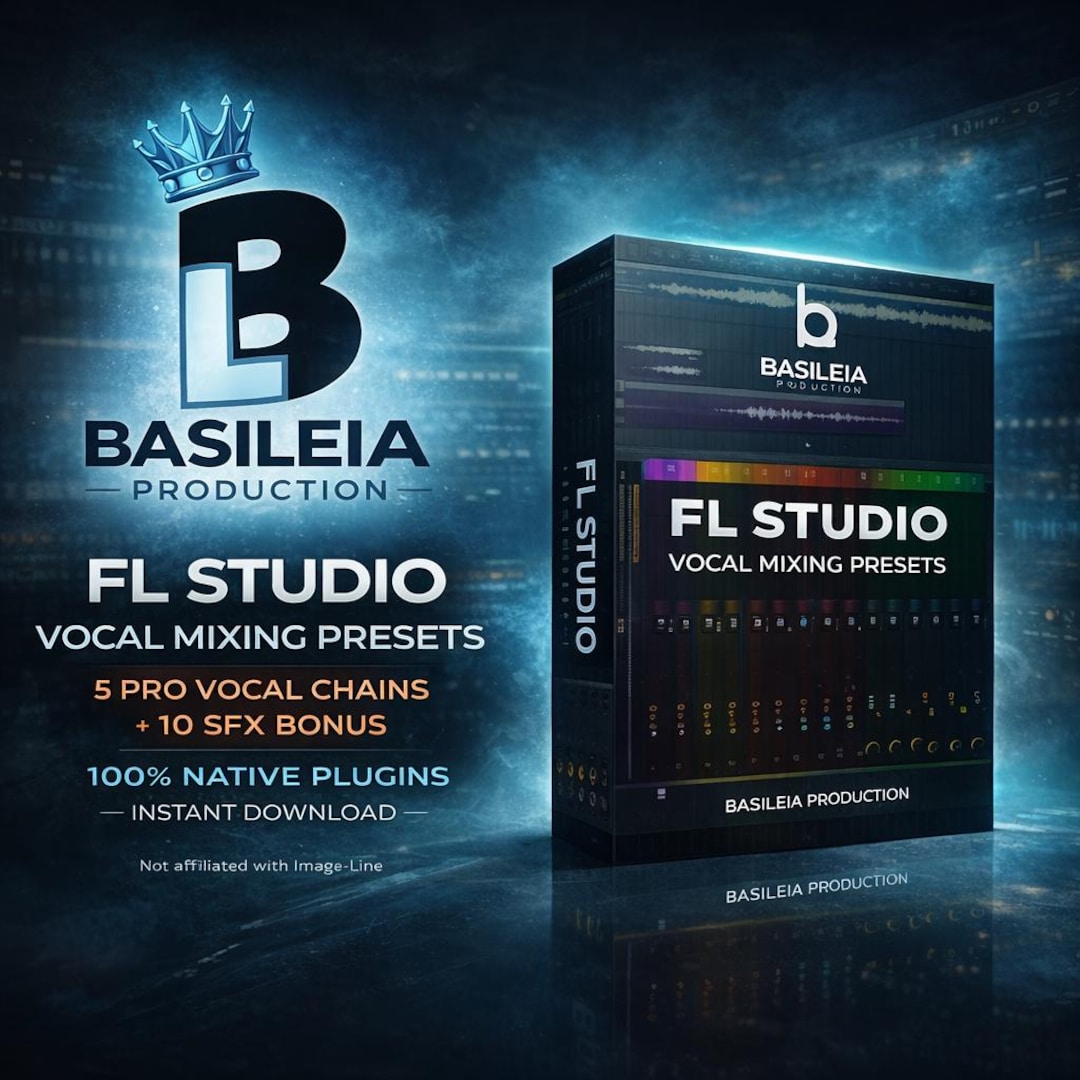 FL Studio Vocal Mixing Presets – 5 Complete Pro Vocal Chains + 10 SFX ...
