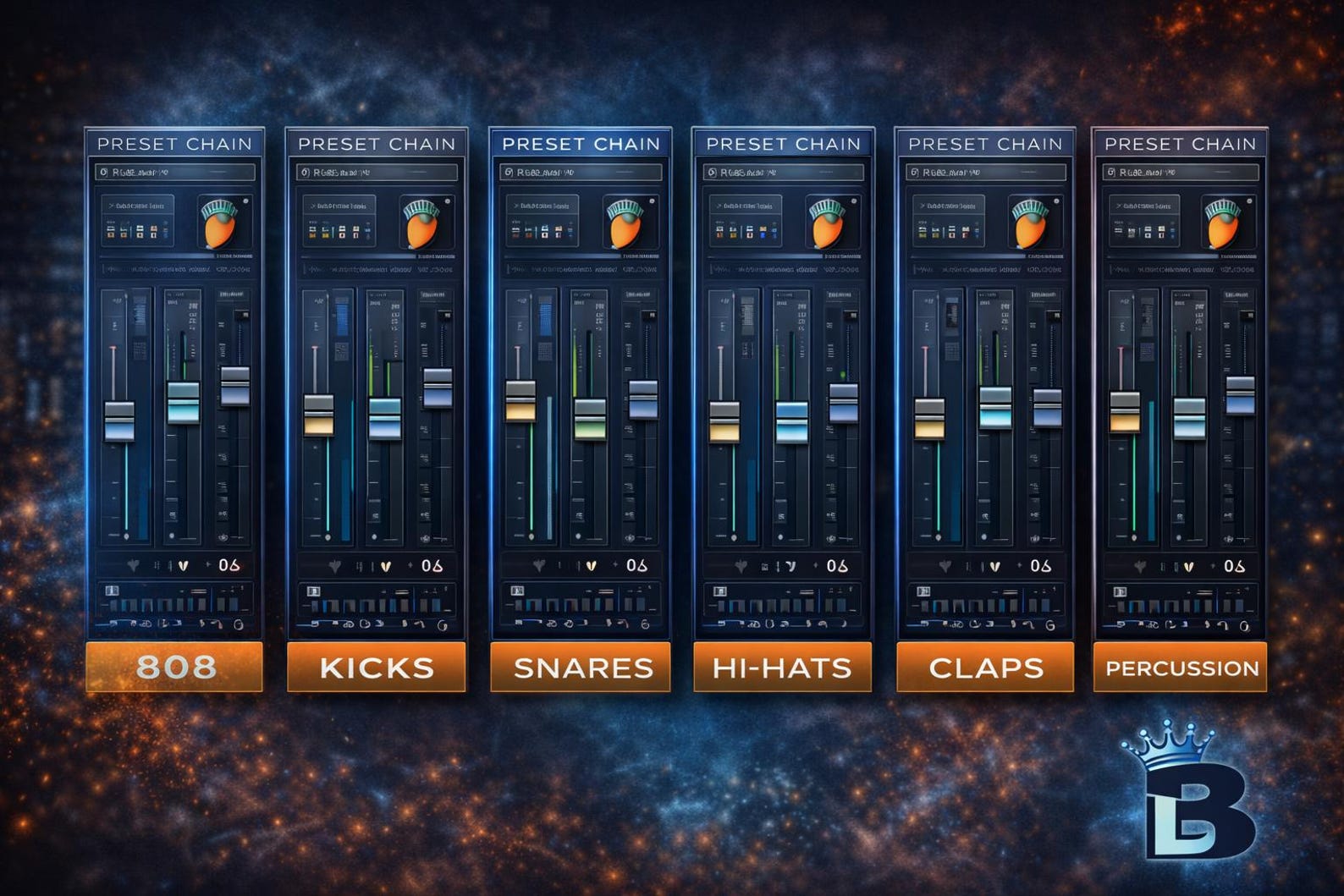 FL Studio Drum Mixing Presets – 40 Pro Drum Mix & Master Chains for 808 ...