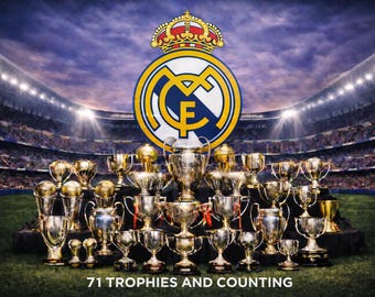 Placa de parede do Real Madrid