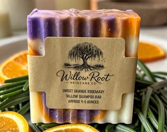 Całkowicie naturalny szampon w kostce z łojem, wytwarzany na zimno, ręcznie robiony, krojony ręcznie
