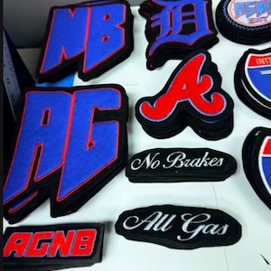 Custom Patches Appliques Keychains Puff