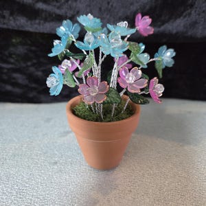 Handcrafted Beaded Forever Flowers