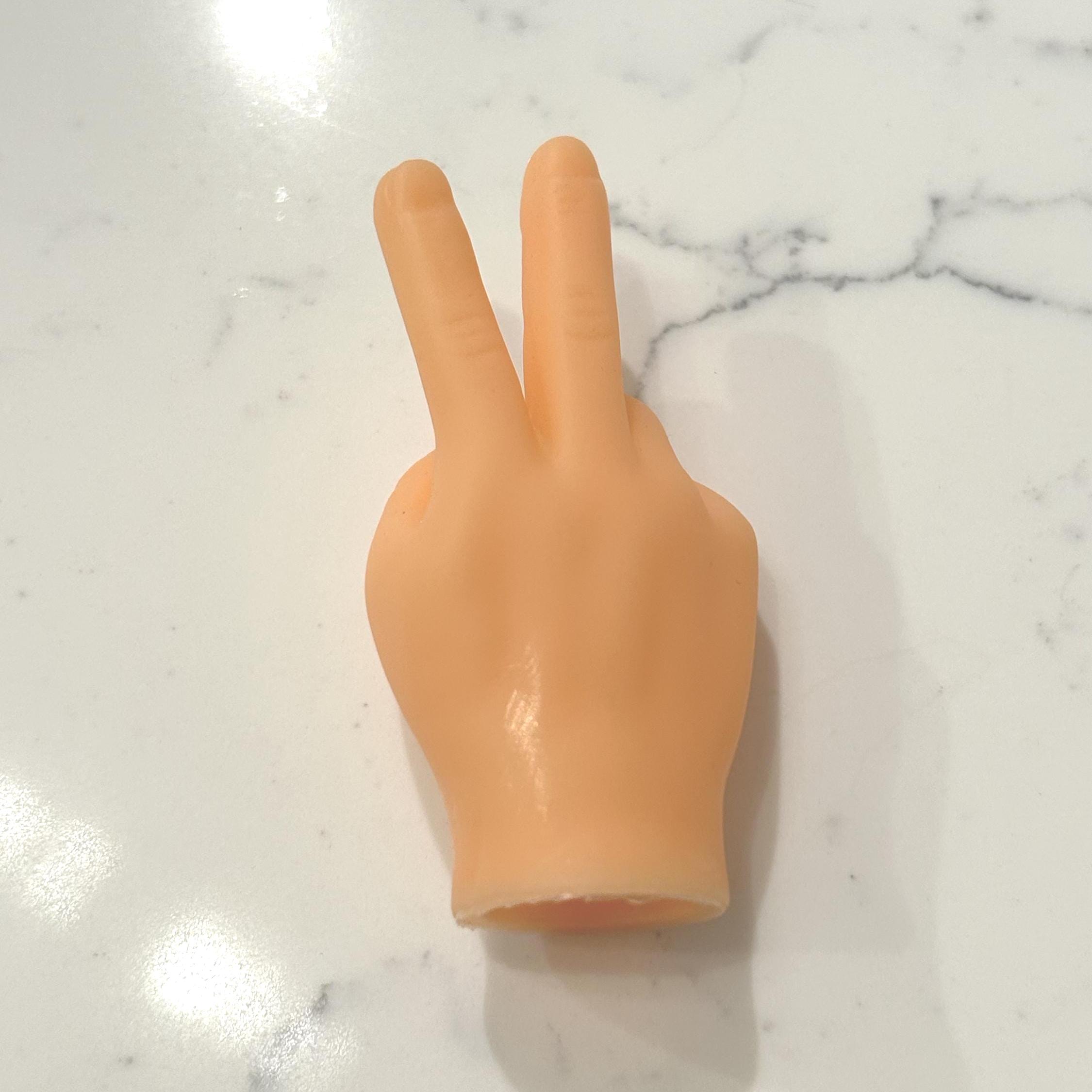 Small Pp Hand Tiny Hand Finger Puppets - Novelty Mini Hands for Fun, Pranks, Cat Pets ...