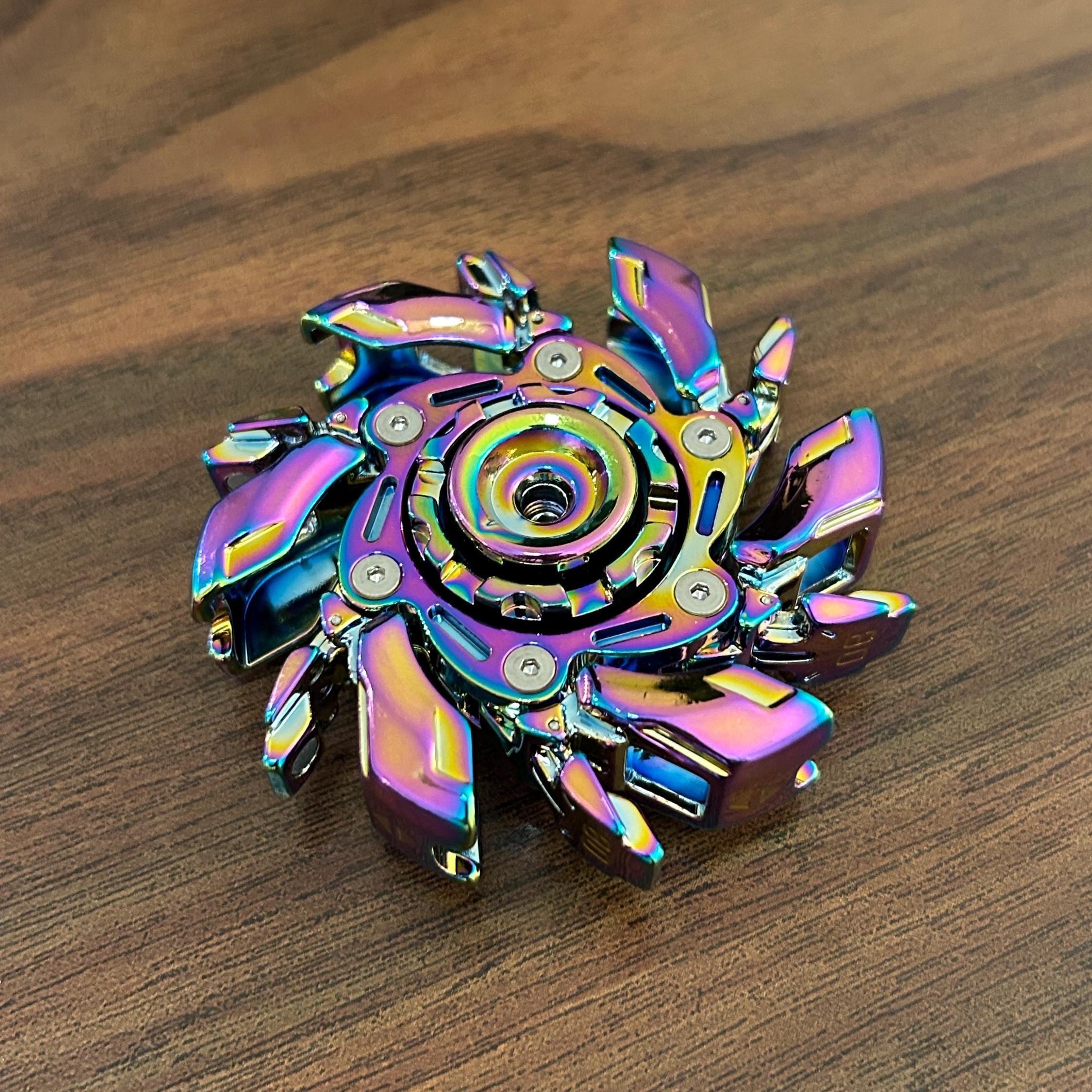 Matrix XL 5.5oz Heavyweight Transforming Fidget Spinner - Rainbow
