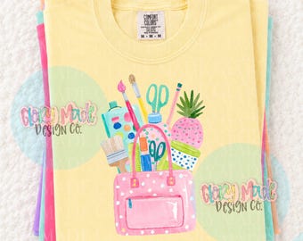 Borsa dell'insegnante PNG, Elementi essenziali dell'insegnante PNG, Ritorno a scuola PNG, Vita da insegnante PNG, Clipart per insegnanti, Sublimazione per insegnanti, Clipart di materiale scolastico