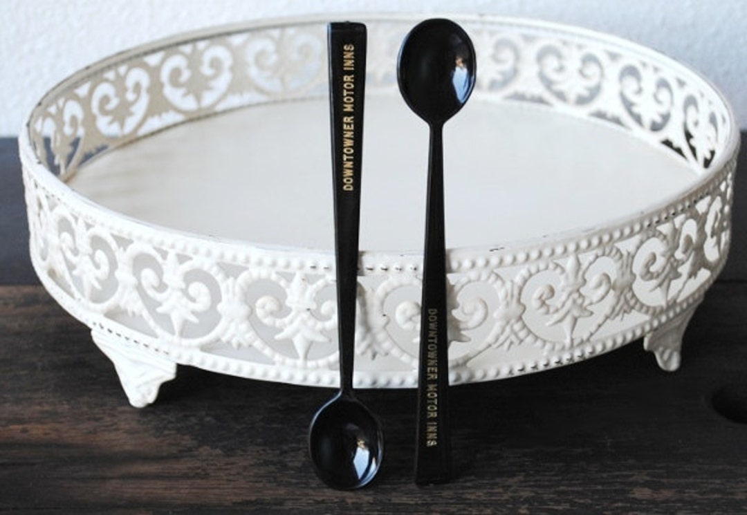 Vintage Swizzle Stick Spoons Bakersfield CA Downtowner Motor Etsy