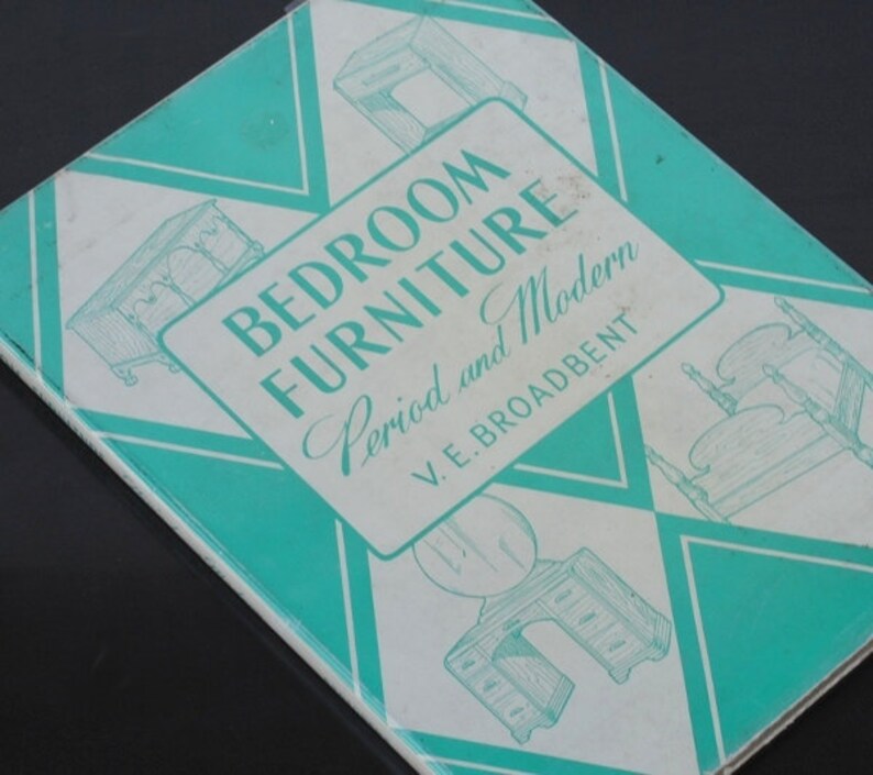 Vintage Furniture Book Architecture Woodworking Illustrated Etsy