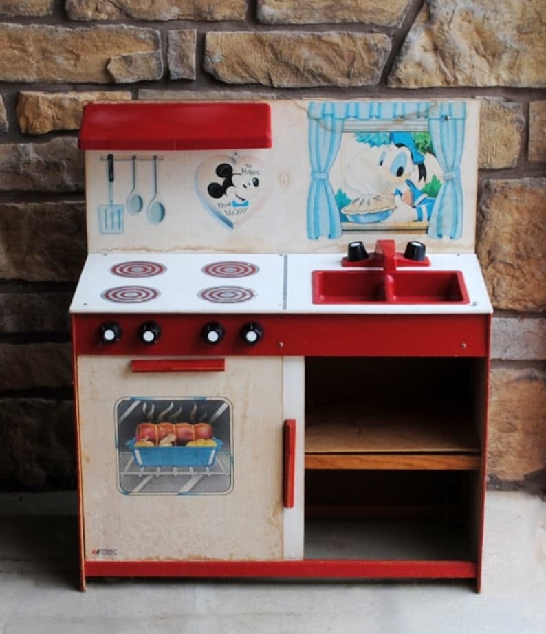 minnie mickey mouse kitchen set