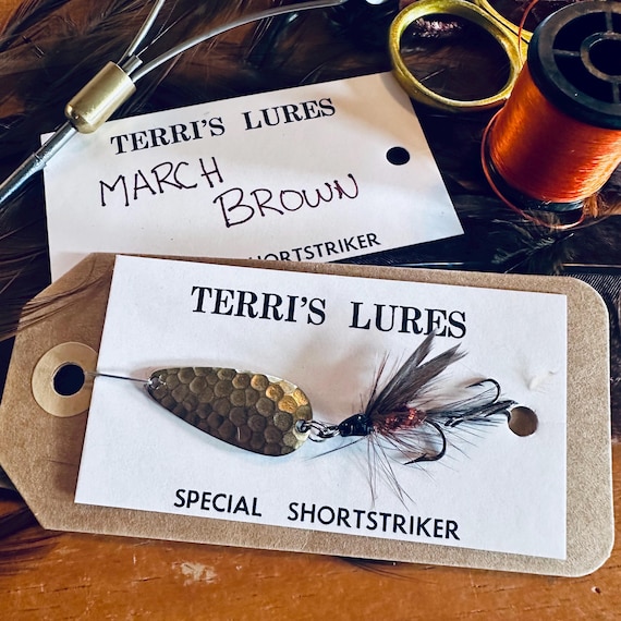 March Brown Spinner Hybrid Fishing Lure