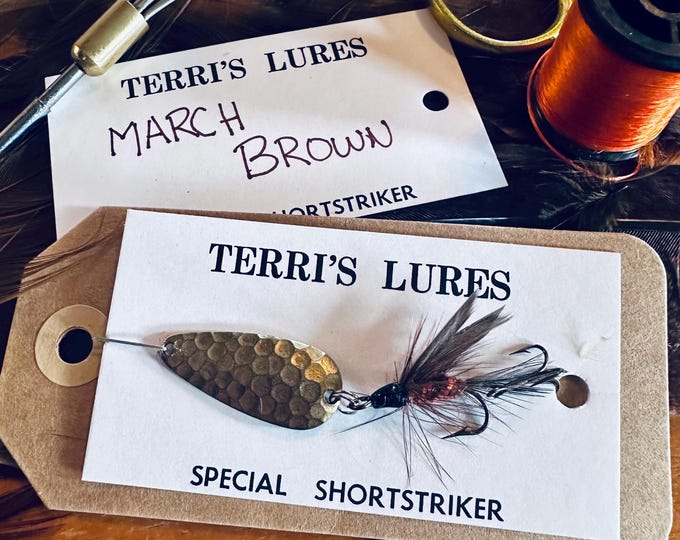 March Brown Spinner Hybrid Fishing Lure