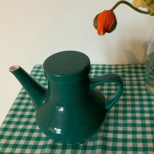 Melitta Stockholm series-  Smaragd Green coffee pot - Mid Century