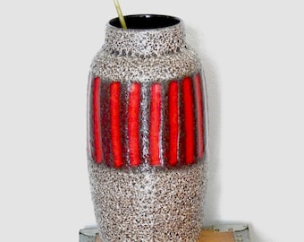 Floor Vase - Fat Lava - Mid Century Scheurich - 553-38