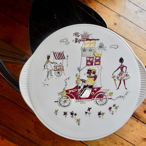 Ceramic Cake Platter - Mid Century, Dom Keramik Limburg / Germany - 1960&#39;s