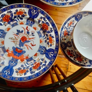 Japanese Tea Service - Lithophania Geisha Porcelain, Vintage Japan ca. 1940ies/50ies