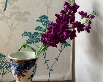 手描きデルフトブルーの花瓶、ロイヤル・ゴーデヴァーゲン磁器