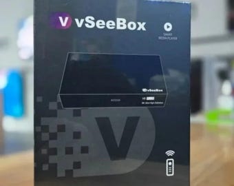 vSeeBox v6 Plus - Modelo más reciente - TV Box / vSeeBox V6 Plus Android TV Box – Último modelo - Envío rápido y gratuito