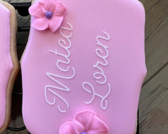 Custom Royal Icing Cookies - New York Sales ONLY