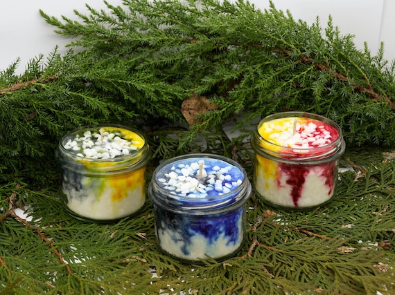 Soy Wax Jar Candle 8oz | Handmade Container Candle | Cotton or Wood Wick | Reusable Glass-Jar