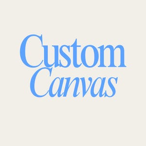 Custom - Needlepoint Painted Canvas