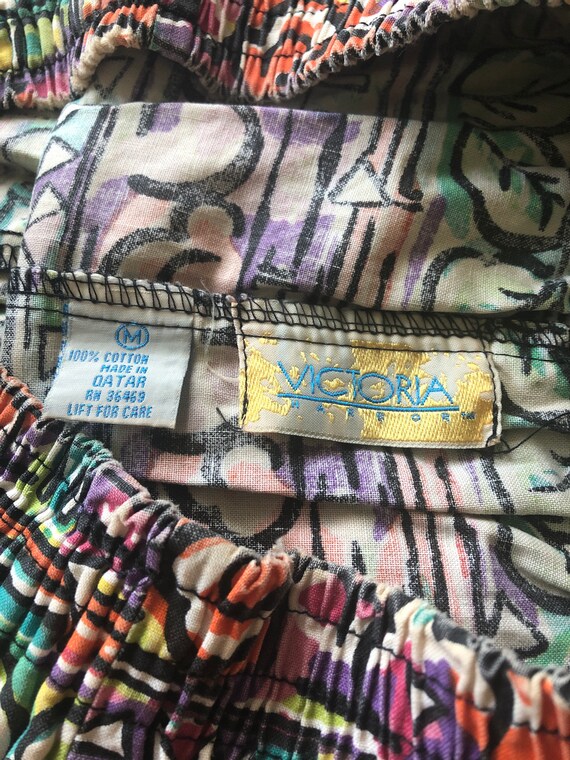 Vintage 80s/90s Victoria HARBOR Surf Shorts - image 5