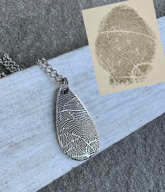 Thumbprint charm best sale