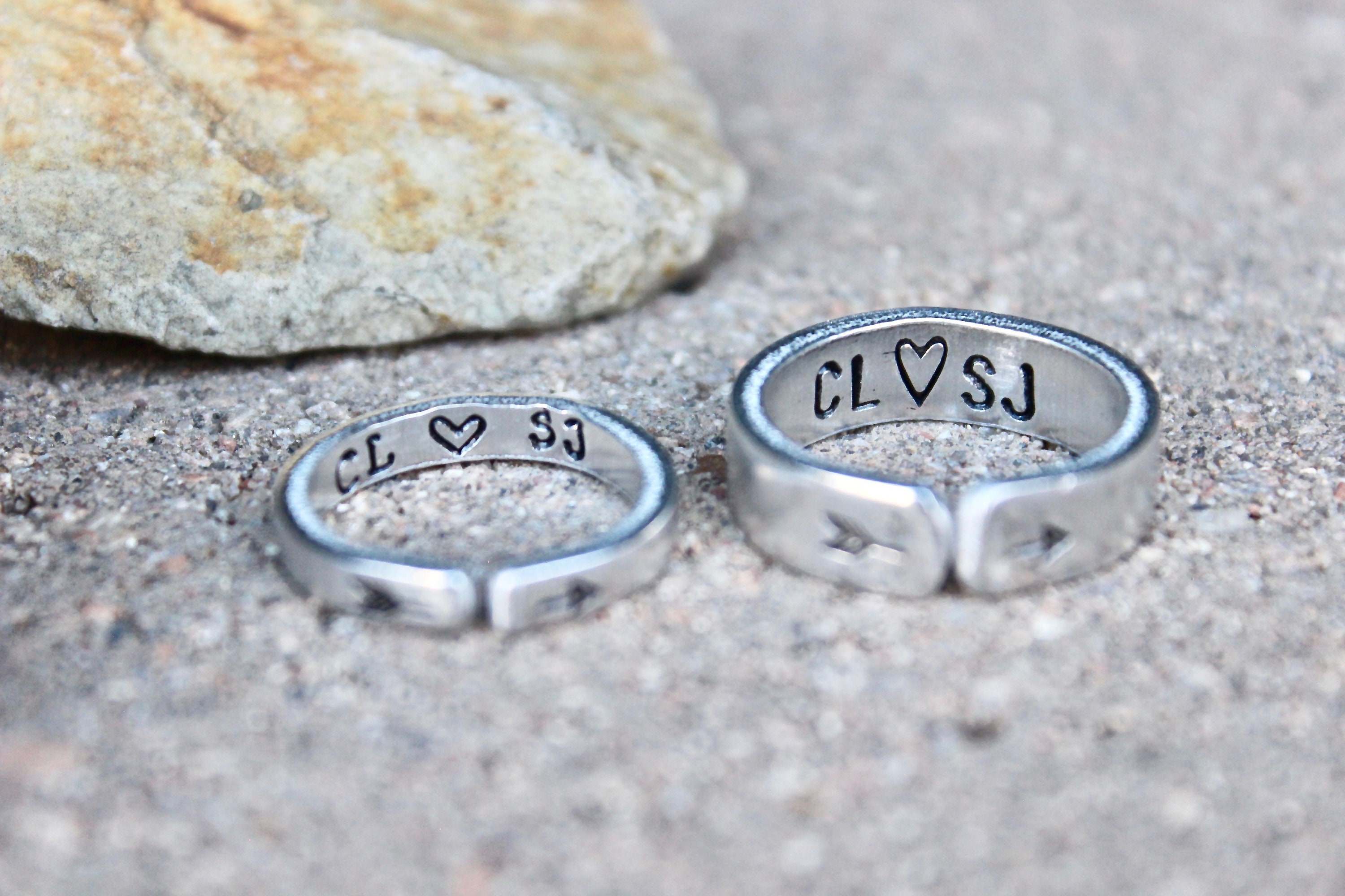 Couple Rings, Rings for Boyfriend, Girlfriend Gift, Anniversary gift