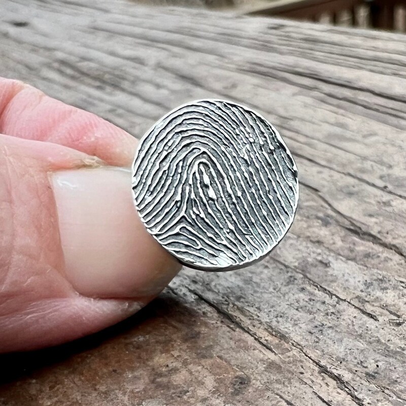 Thumbprint Pins - Etsy