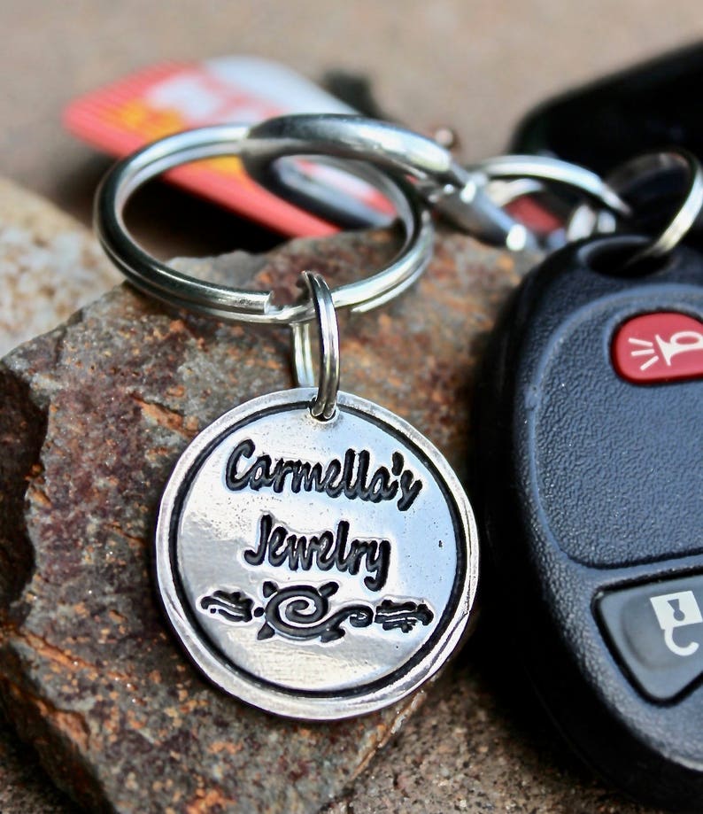 Business Logo Keychain Logo Business Keychain Gift for Etsy