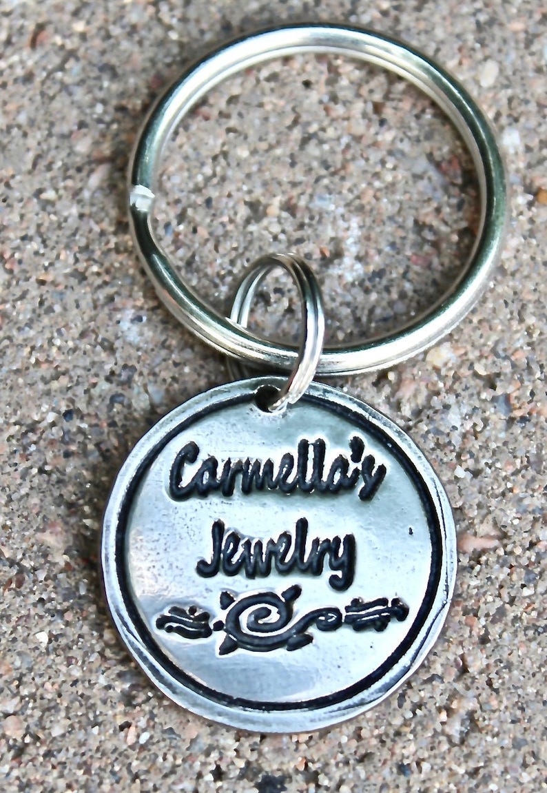 Business Logo Keychain Logo Business Keychain Gift for Etsy
