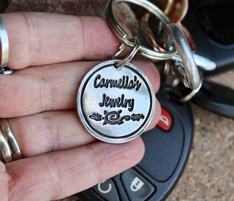 Business Logo Keychain Logo Business Keychain Gift for Etsy