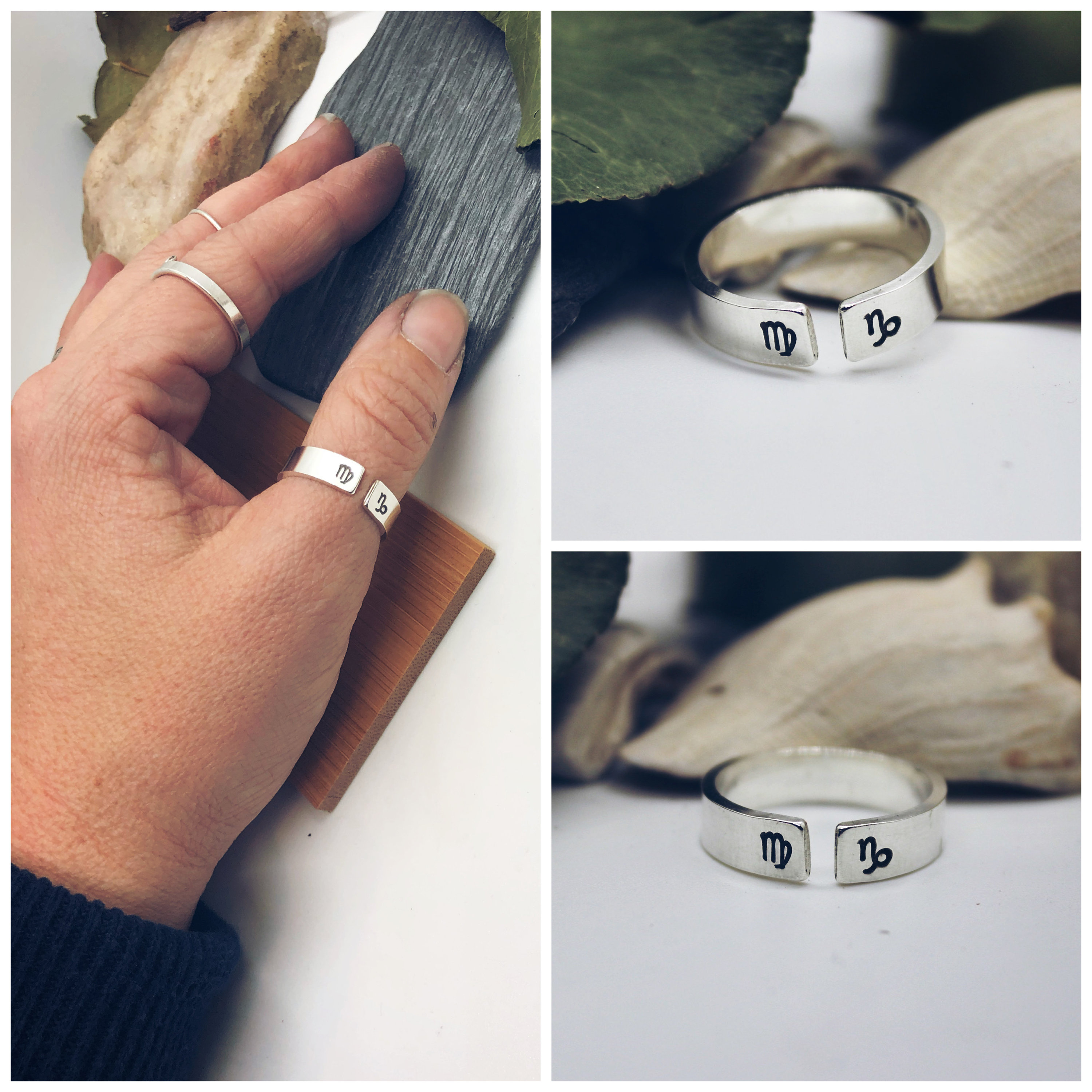 Zodiac Sign Couples Ring Ring for Couples Astrology Ring Zodiac