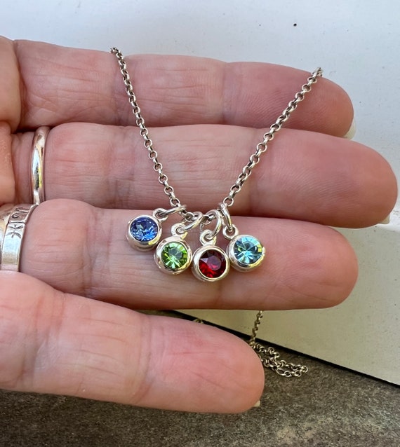 Add on hotsell birthstone necklace