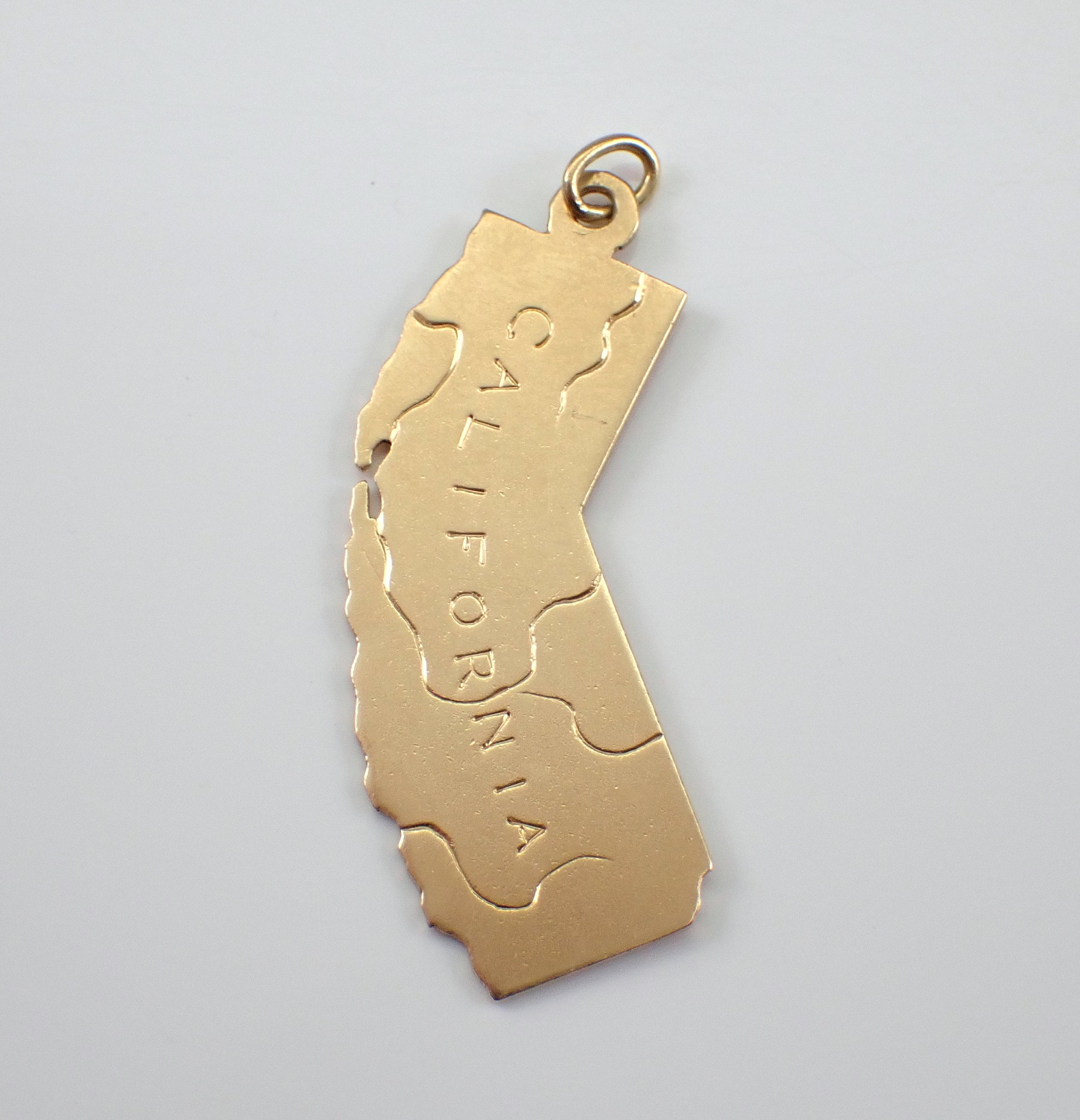 Cute Gold Necklace - California Necklace - $10.00 - Lulus