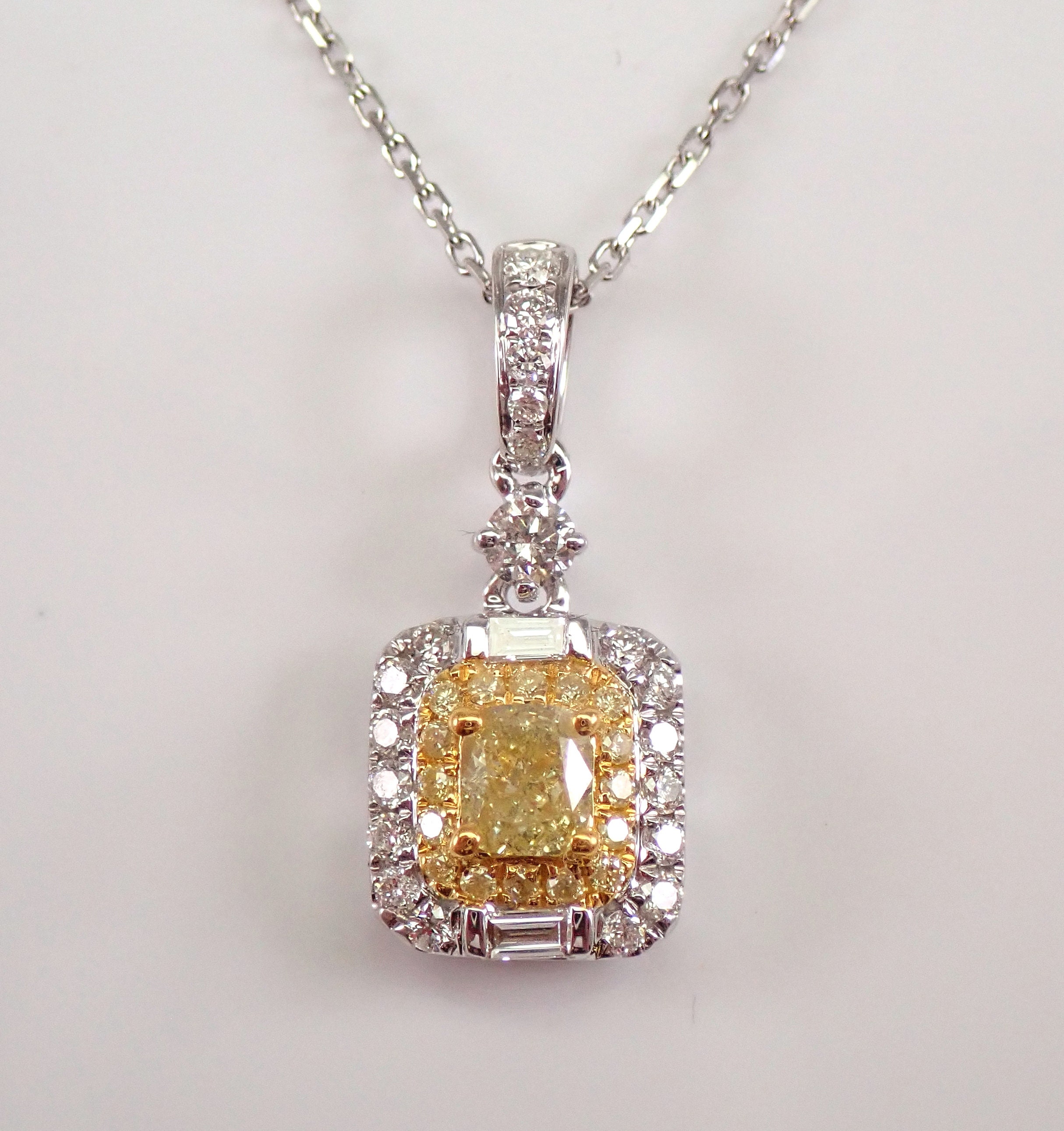 Affinity Gems 5mm Cushion Cut Gemstone Pendant Necklace, SS - QVC.com