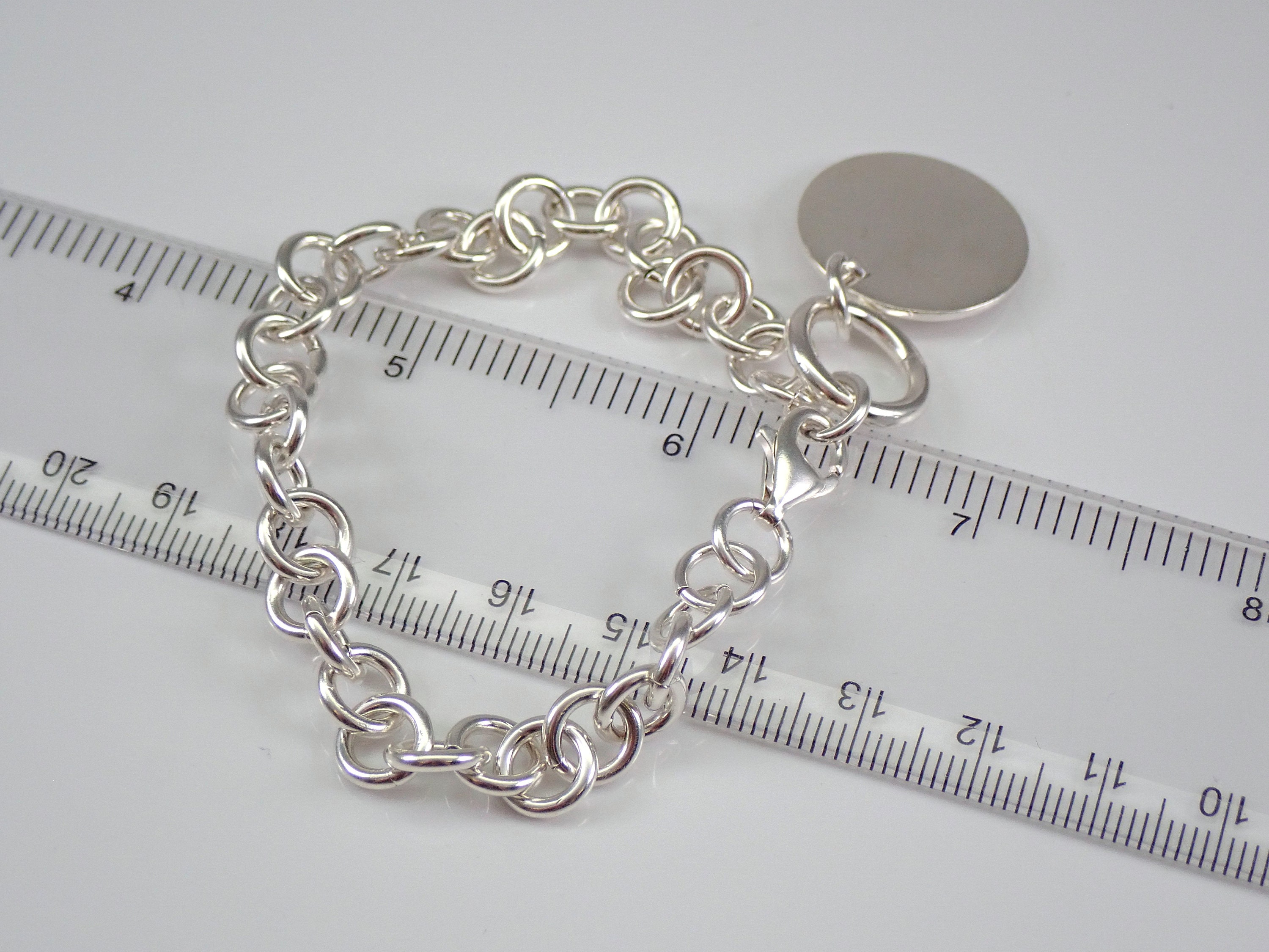 Bracelet, Mens Womens 1950s Sterling Silver 6mm Curb Chain Bracelet -  Discount Estate Jewelry – Blingschlingers Jewelry